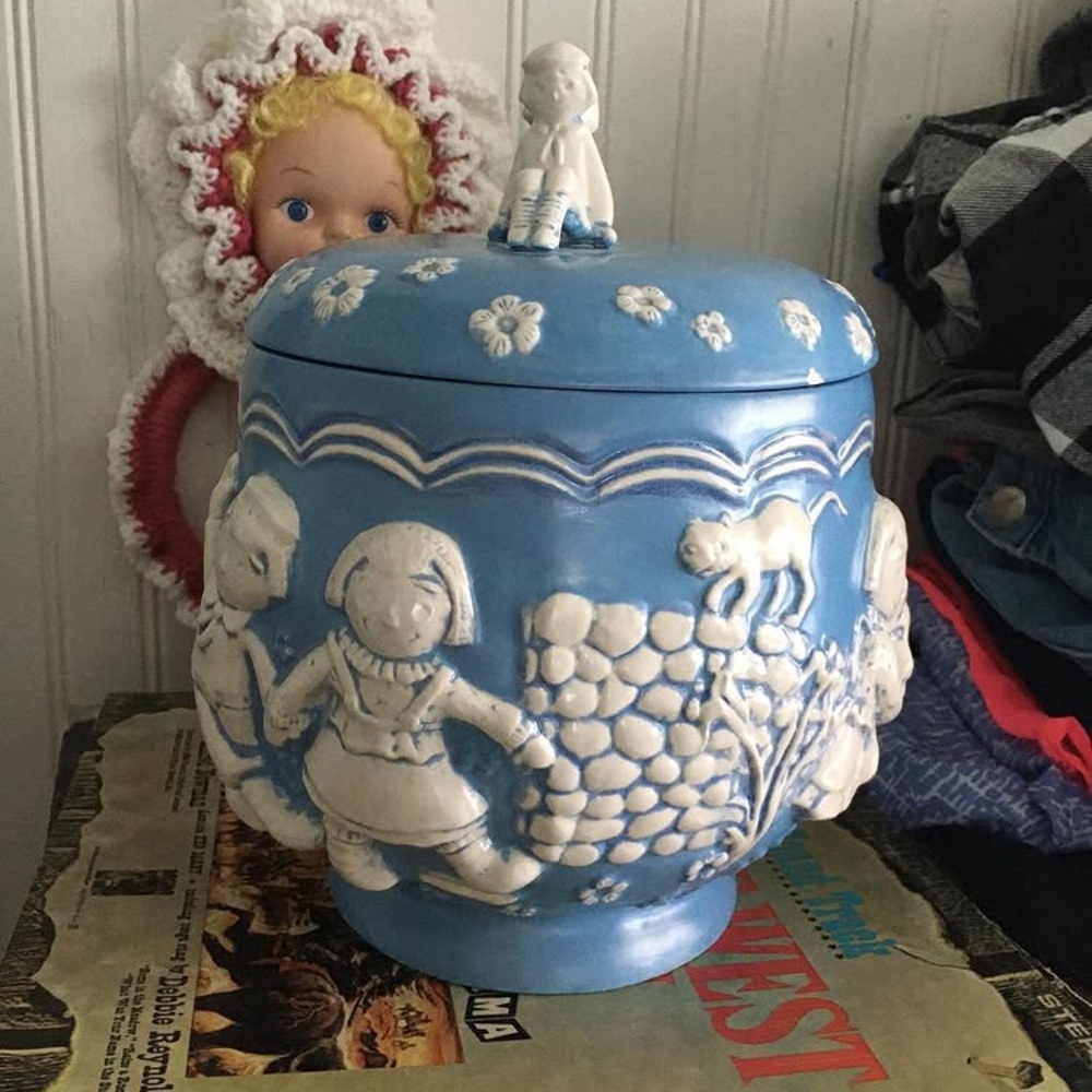 1980s R A G G E D Y Ann and A N D Y cookie jar